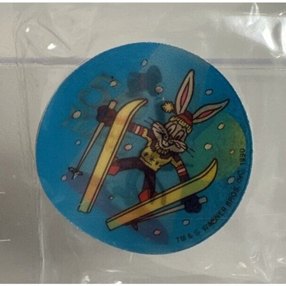 1990 Happy 50th Birthday Cheerios Promotion Holographic Sticker New Sealed